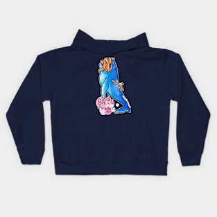 Bacon Feeding Kids Hoodie